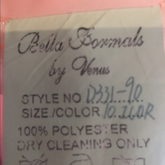 Bella Formals by Venus Bridal-Satin Dress - Picture 4 of 4